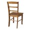International Concepts Set of 2 Madrid Ladderback Chairs, Pecan C59-2P - alternate 2